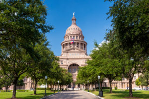 Texas State Capitol Building in Austin, TX.