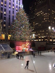 This is a picture of Rockefeller center. 