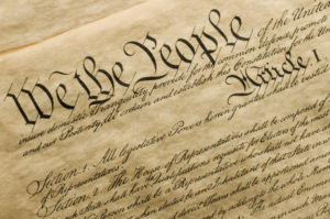 This is a picture of the U.S. Constitution